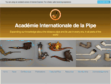 Tablet Screenshot of pipeacademy.org